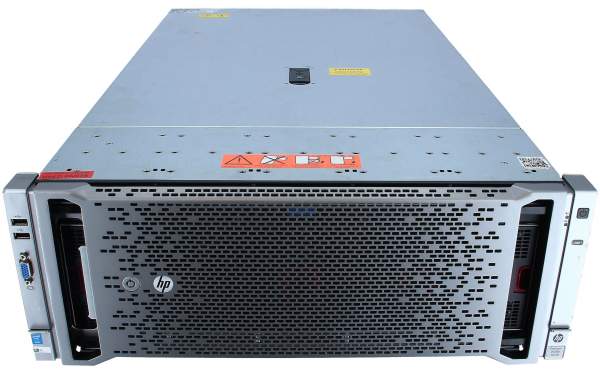 HP - DL580Gen8_config1 - HP DL580 Gen8 SSF Server,2xE7-4890v2,512GB (32x16GB) DDR3 RAM,no HDD,2x