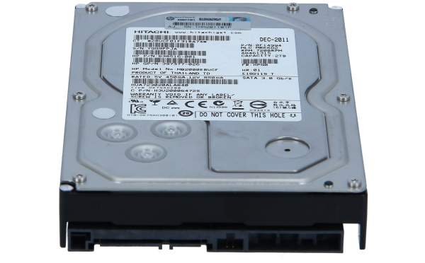 HP - 638516-001 - 638516-001 HP 2TB 7.2K 3G MDL LFF SATA HDD - Festplatte - Serial ATA