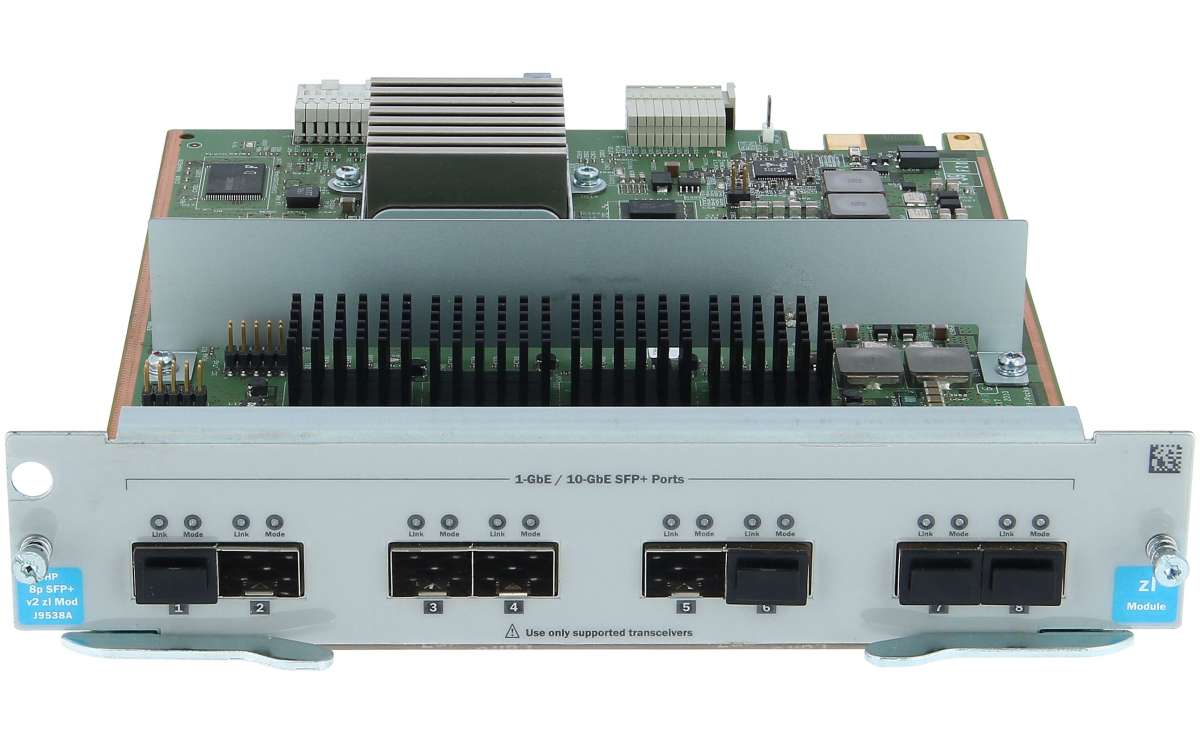 HP - J9538A - HP 8-port 10GbE SFP+ v2 zl Module new and 