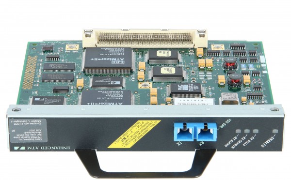 Cisco - PA-A3-OC3SML= - 1-Port ATM Enhanced OC3c/STM1 Singlemode(LR)Port Adapter