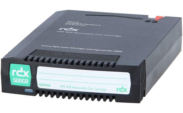 HPE - Q2042A - RDX - LTO / Ultrium 2,5 " - 500 GB Daten-Cartridge, Diskette 500 GB/1.000 GB