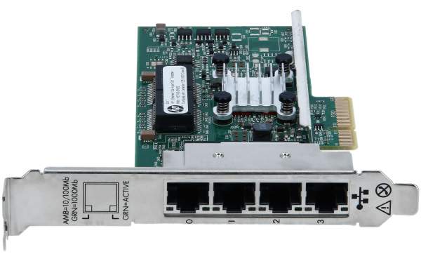 HPE - 647592-001 - ETHERNET 1GB 4-PORT 331T ADAPTER - WITH HIGH PROFILE BRKT - 4-port