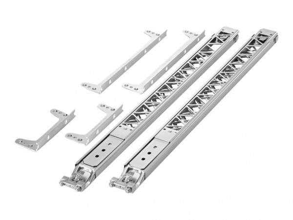 HPE - J9852A - X450 4U/7U Universal 4-Post Rack Mounting Kit - Argento - HP 5406R - 5412R - 119,4 mm - 71,1 mm - 716,3 mm - 2,59 kg