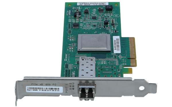 Lenovo - 42D0507 - 42D0503 - 8Gb FC Single-port PCIe HBA QLE2560 (Low Profile) PN 42D0503 FRU 42