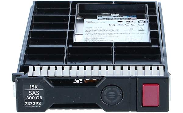 HPE - 737261-B21 - 300GB 12G SAS 15K rpm LFF (3.5-inch) SC Converter Enterprise 3yr Warranty Hard Drive - 3.5" - 300 GB - 15000 Giri/min