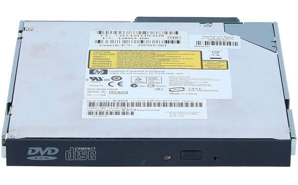 HP - 395910-001 - Slimline DVD-ROM drive - 24 - DVD/CD-Laufwerk - CD: 24x