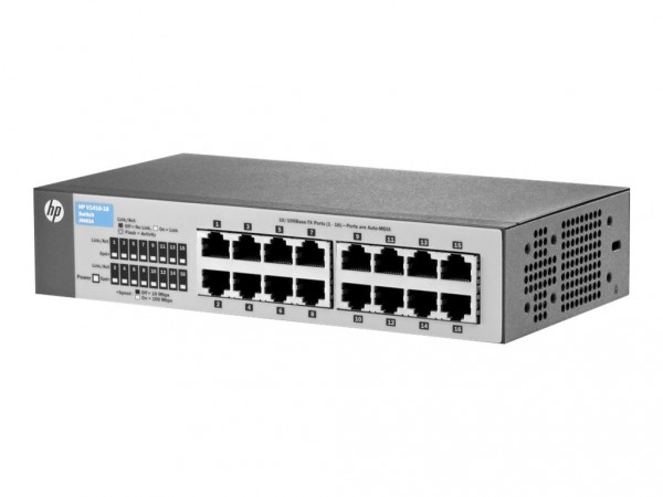 HPE - J9662A - 1410-16 Switch - Switch - 100 Mbps - 16-Port 1 HE - Rack-Modul