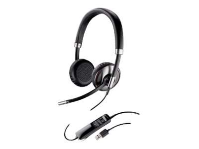 Plantronics - 87506-01 - Blackwire C720-M - Headset - Kabellos Stereo 392 g - Schwarz