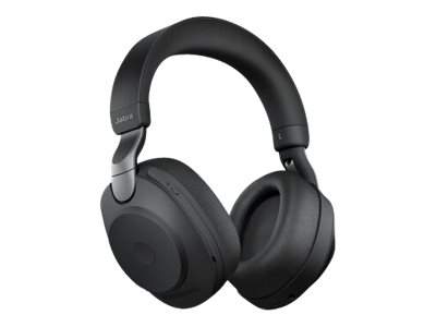 Jabra - 28599-989-899 - Evolve2 85 UC Stereo - Headset - full size - Bluetooth - wireless - active noise cancelling - 3.5 mm jack - noise isolating - black