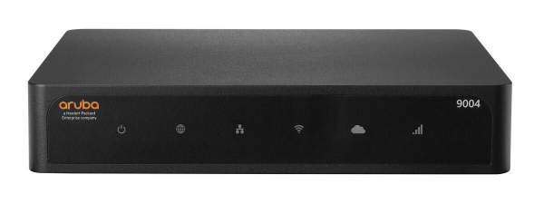 HPE - R1B21A - Aruba 9004 (RW) - Gateway - 4 ports - GigE - ZigBee - NFC - Bluetooth - cloud-managed
