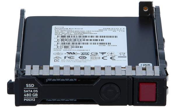 HPE - P04474-B21 - HPE Read Intensive - 480 GB SSD - Hot-Swap - 2.5" SFF (6.4 cm SFF)