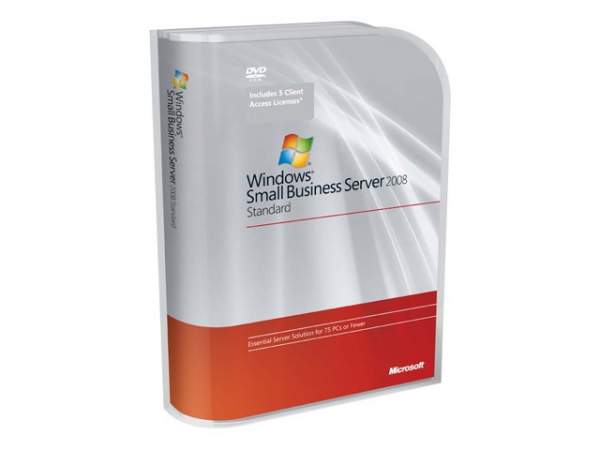 Microsoft - T72-02676 - Microsoft Windows Small Business Server 2008 Standard Edition w/SP2 - Li