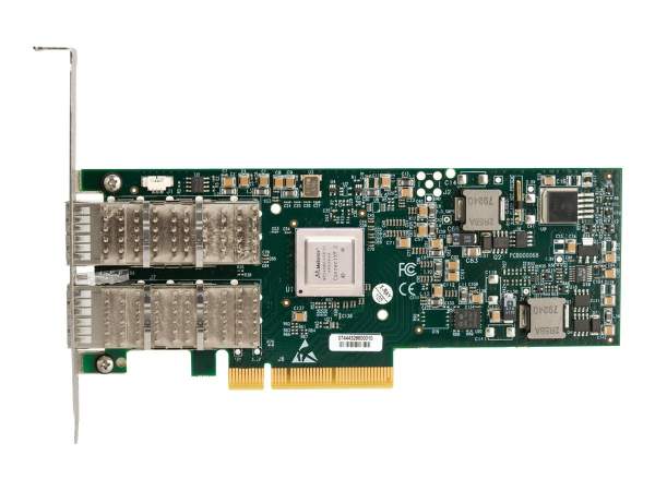 HPE - 583211-B21 - QLogic InfiniBand 4X QDR PCI-E G2 2-port HCA Eingebaut Faser 40000Mbit/s Netz