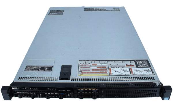 DELL - R620_config2 - DELL PowerEdge R620 8x2.5" SFF Server, 1xE5-2640v2, 2x16GB (1x16GB) DDR3 RAM,