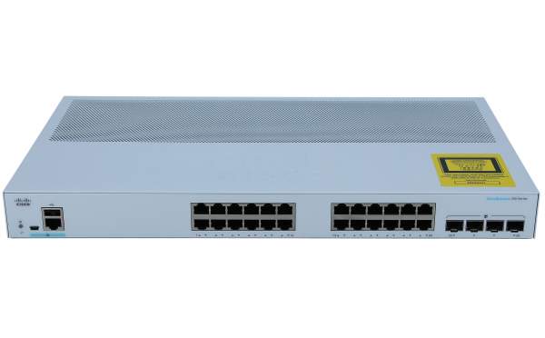 Cisco - CBS350-24T-4G-EU - 24 x 10/100/1000 + 4 x SFP - L3 - Managed