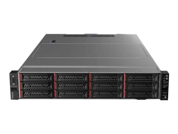 Lenovo - 7X04A0AJEA - ThinkSystem SR550 - Server - rack-mountable - 2U - 2-way - 1 x Xeon Silver 4210 / 2.2 GHz - RAM 16 GB - no HDD