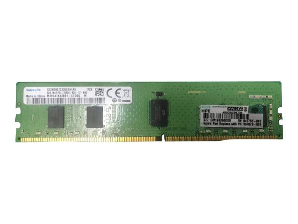HPE - 815097-H21 - 815097-H21 - 8 GB - 1 x 8 GB - DDR4 - 2666 MHz - 288-pin DIMM
