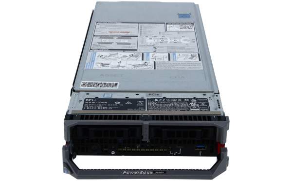 DELL - M640_config2 - DELL PowerEdge M640 Blade Server, 1xXeon Silver 4208 CPU, 2x16GB (1x16GB) DDR4 RAM, 2x500GB SSD