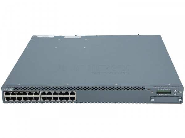 JUNIPER - EX4300-24P - EX4300, 24-port 10/100/1000BaseT PoE-plus (includes 1 PSU JPSU-715-AC-AFO