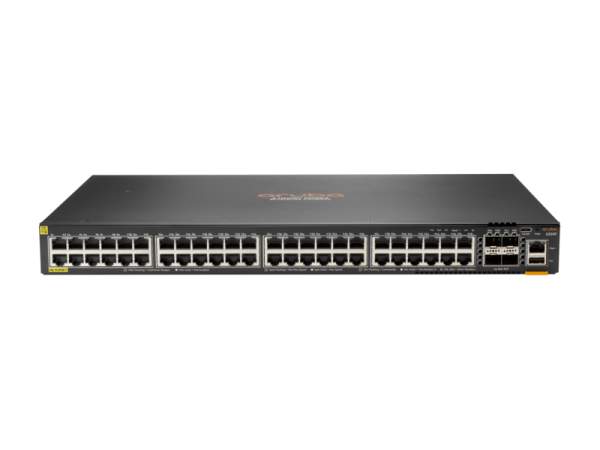 HPE - JL665A - 6300F - Switch - L3 - managed - 48 x 10/100/1000 PoE+ - Interruttore - 1 Gbps