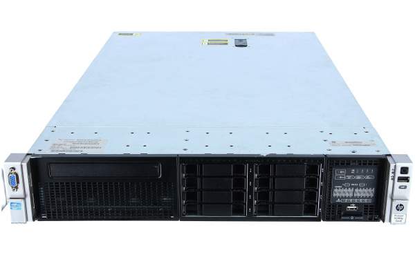 HP - DL380Gen8_config2 - HP DL380 Gen8 SFF Server, 1xE5-2640v2, 2x16GB (1x16GB) DDR3 RAM, 2x500GB SSD, 1xPSU