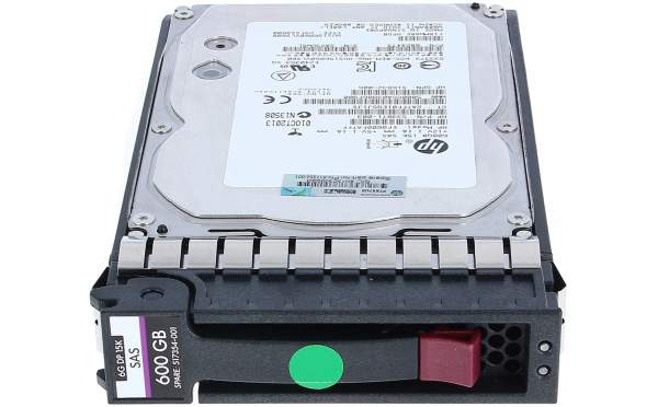 HPE - 516810-003 - 600GB 15K 6G LFF SAS 3.5'' - Festplatte - Serial Attached SCSI (SAS)