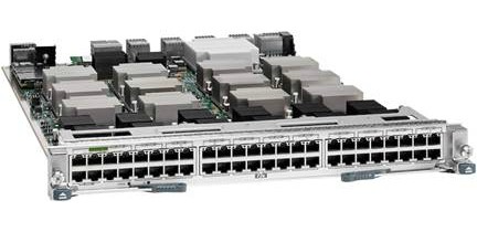 Cisco - N7K-F248XT-25E= - Nexus 7000 F2-Series 48 Port 1/10GBase-T (RJ-45) Enhanced