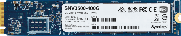 Synology - SNV3500-800G - Solid state drive - 800 GB - internal - M.2 22110 - PCI Express 3.0 x4 (NVMe)