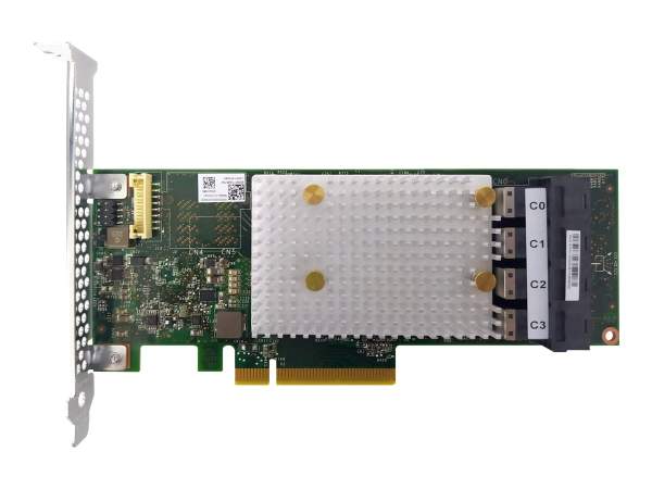 Lenovo - 4Y37A72486 - ThinkSystem 9350-16i - Storage controller (RAID) - 16 Channel - SATA / SAS 12Gb/s - RAID 0 1 5 6 10 50 - JBOD 60 - PCIe 3.0 x8