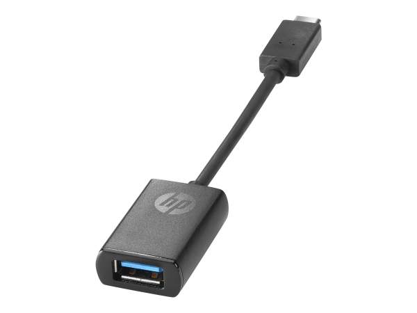 HP - N2Z63AA#AC3 - Adattatore da USB-C a USB 3.0 - 0,1409 m - USB-C - USB 3.0 - USB 3.2 Gen 1 (3.1 Gen 1) - Nero