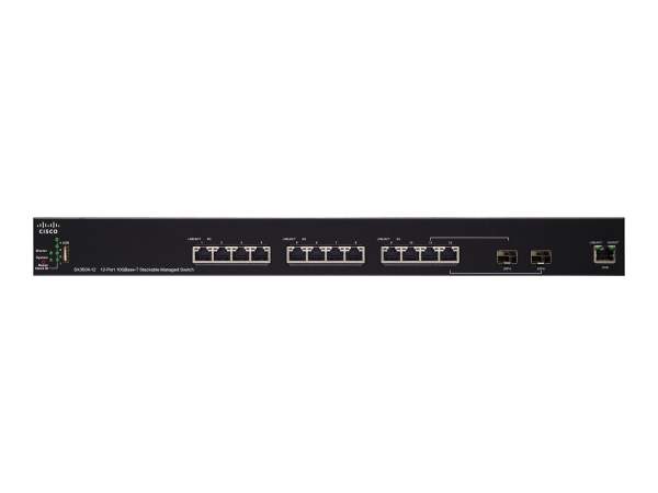 Cisco - SX350X-12-K9-EU - 12 Port 10GBase-T Stackable Managed Switch