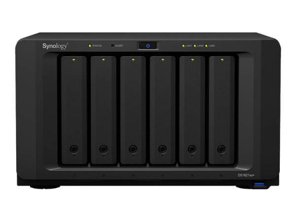 Synology - DS1621xs+ - Disk Station DS1621XS+ - NAS server - 6 bays - SATA 6Gb/s - RAID 0