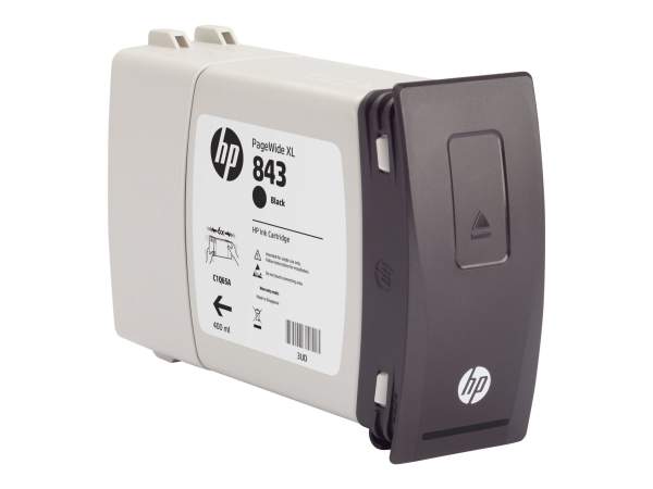 HP - C1Q65A - 843C - 400 ml - Schwarz