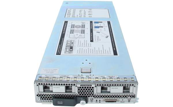 Cisco - UCSB-B200-M4-U - UCS B200 M4 Blade Server - Server - 2-way - no CPU - RAM 0 GB - SAS - 2 x hot-swap 2.5" bay(s) - no HDD - G200e - no OS - monitor: none