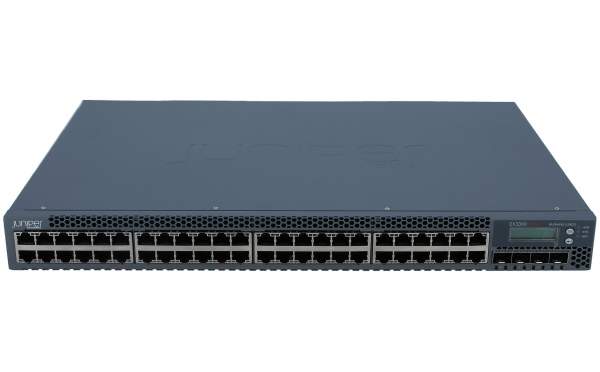 JUNIPER - EX3300-48P - EX3300, 48-port 10/100/1000BaseT (48-ports PoE+) with 4 SFP+ 1/10G uplink
