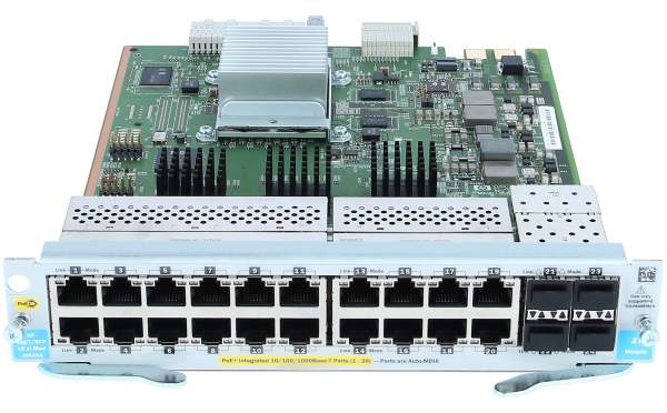 HPE - J9535A - 20-port Gig-T PoE+/4-port SFP v2 - Gigabit Ethernet - 10,100,1000 Mbit/s - 1000BASE-T - 100BASE-TX - 10BASE-T - IEEE 802.3 - IEEE