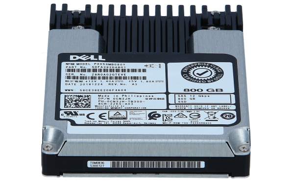 DELL - CN3JH - Dell SSDR 800G 2N IS12 2.5 T-4WI EC - Solid State Disk - Serial Attached SCSI (SA