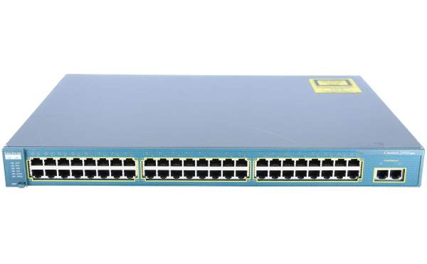 Cisco - WS-C2950T-48-SI - 48 10/100 and 2 10/100/1000BASE-T uplinks, Standard Image
