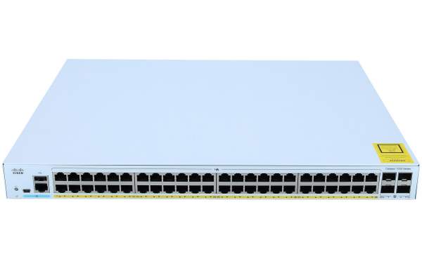 Cisco - C1000-48P-4G-L - Catalyst C1000-48P-4G-L - Gestito - L2 - Gigabit Ethernet (10/100/1000) - Full duplex - Supporto Power over Ethernet (PoE)