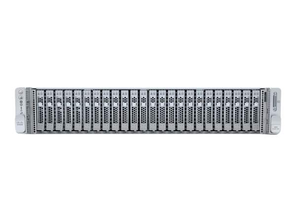 Cisco - UCSC-C240-M6SN - SFF Rack Server - Server - rack-mountable - 2U - 2-way - no CPU - RAM 0 GB