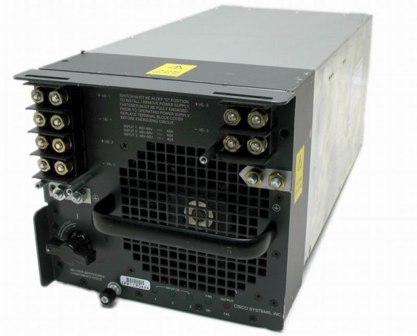 Cisco - PWR-4000-DC= - 4000W DC Pwr Supply for CISCO7609/13 and Cat 6509/13