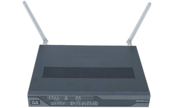 Cisco - C887VAGW+7-E-K9 - 887 - Wi-Fi 4 (802.11n) - Dual-band (2.4 GHz/5 GHz) - Collegamento ethernet LAN - 3G - 3G - Nero