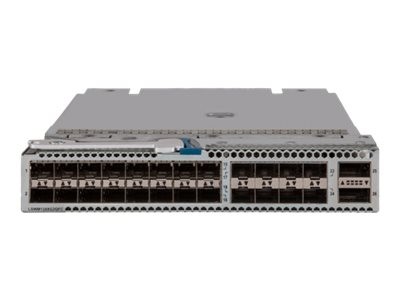 HPE - JH184A - 5930 24-port Converged SFP+ / 2-port QSFP+ Module - QSFP+ - SFP+ - 24 x Conv SFP+/FC - 2 x QSFP+ - HP FlexFabric 5930