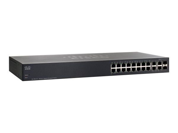 Cisco - SRW2016-K9-EU - SG 300-20 20-port Gigabit Managed Switch