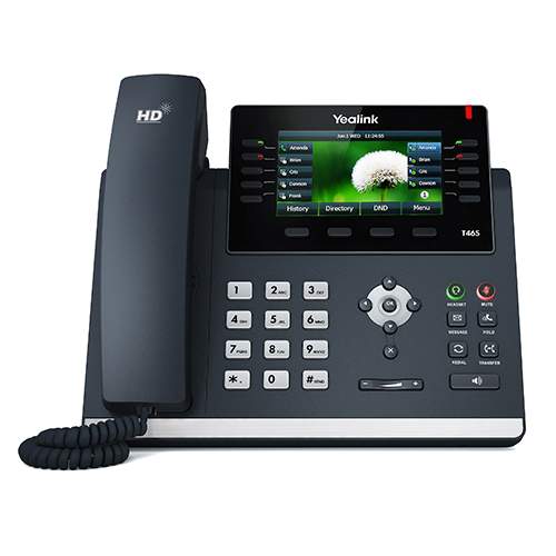 Yealink - SIP-T46 S - IP Phone. Up to 16 SIP accounts, without PSU (SIP-T46S)