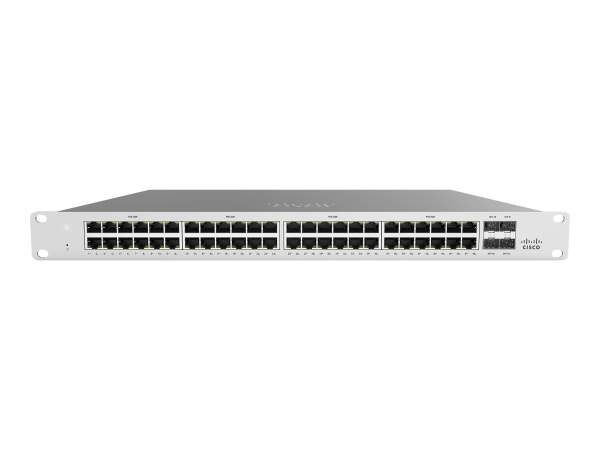 Cisco - MS120-48FP-HW - MS120-48FP - Gestito - L2 - Gigabit Ethernet (10/100/1000) - Supporto Power over Ethernet (PoE) - Montaggio rack - 1U