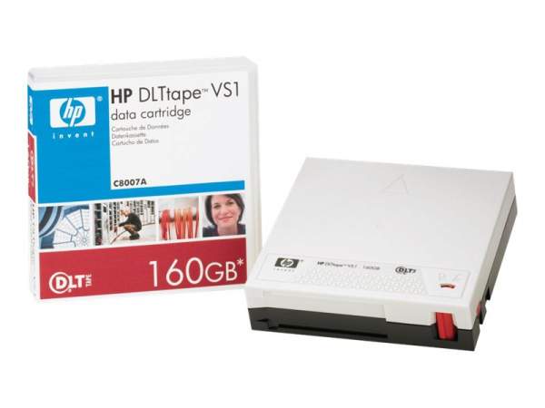 HPE - C8007A - DLT VS1 160GB DLT - DLT - 160 GB Daten-Cartridge 80 GB/160 GB
