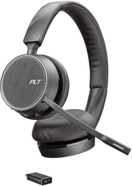 Poly - 211996-102 - Voyager 4220 USB-C - Headset - on-ear - Bluetooth - wireless - USB-C - Certified for Microsoft Teams