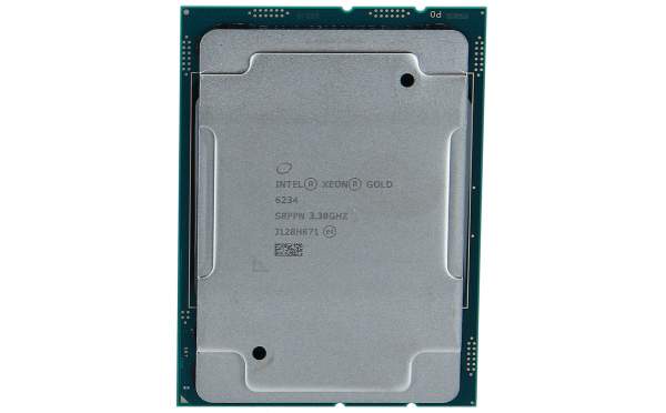 Intel - CD8069504283304 - Xeon Gold 6234 - 3.3 GHz - 8-core - 16 threads - 24.75 MB cache