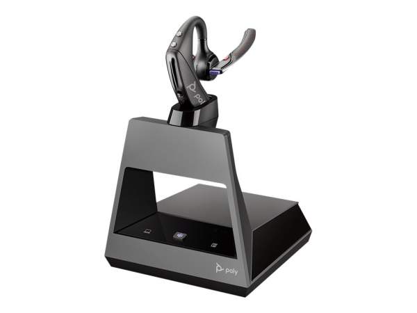 Poly - 212722-05 - Voyager 5200 Office - Headset - ear-bud - over-the-ear mount - Bluetooth - wirele